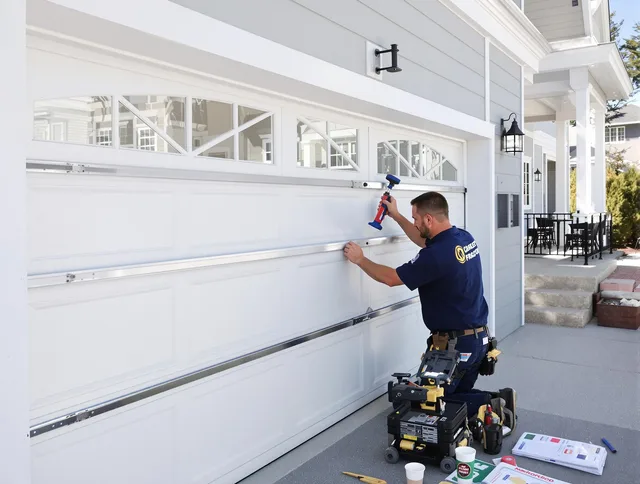 Professional garage door installation by Storrs Garage Door Repair in Storrs
