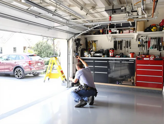 Local garage door repair service by Storrs Garage Door Repair in Storrs