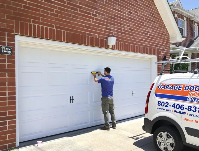 Local garage door repair service by Storrs Garage Door Repair in Storrs